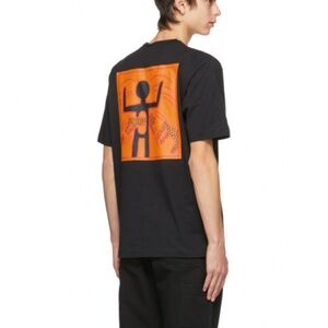 Etudes x Keith Haring embroidered tee